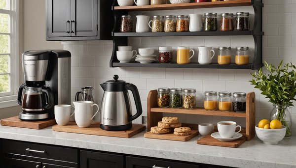 Revamp Your Kitchen: Pro Tips for Creating a Slimming Tea and Coffee Station